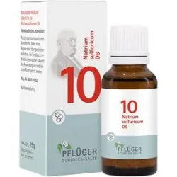 Biochemie Pflüger 10 Natrium Sulfuricum D6 Globuli