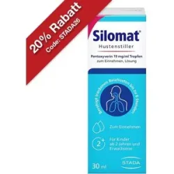 Silomat Hustenstiller Pentoxyverin 19 mg/ml Tropfen