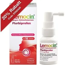 Lemocin Flurbiprofen Spray gegen Halsschmerzen 8,75mg/Dosis