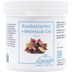 Rosskastanien+weinlaub Allpharm Premium Gel