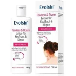 Evolsin Psoriasis & Ekzem Lotion Kopfhaut & Körper