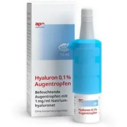 Hyaluron 0,1 % Augentropfen von apodiscounter
