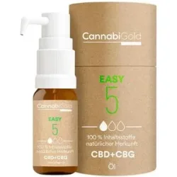 Cannabigold Easy 5 CBD+CBG Öl