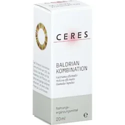 Ceres Baldrian Valeriana Kombination Tropfen