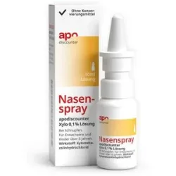 Nasenspray mit Xylometazolin 0,1 % von apodiscounter
