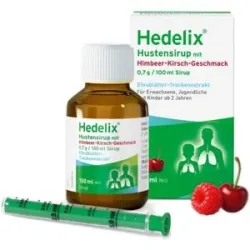 Dr. Theiss Hedelix Hustensirup mit Himbeer-Kirsch-Geschmack