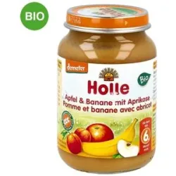 Holle Apfel & Banane mit Aprikose