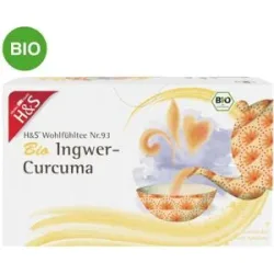 H&s Bio Ingwer-Curcuma Filterbeutel