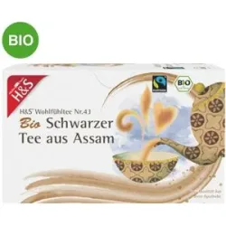 H&s Bio Schwarzer Tee Aus Assam Filterbeutel