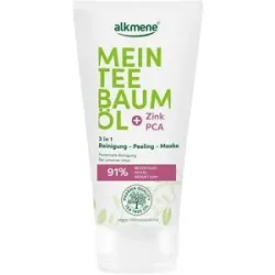 Alkmene Mein Teebaumöl 3 in 1 Reinigung-Peeling-Maske