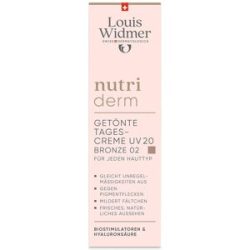 Louis Widmer nutriderm Getönte Tagescreme UV 20 - Bronze 02