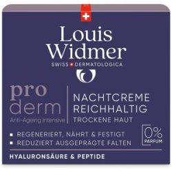 Louis Widmer proderm Nachtcreme Reichhaltig unparfümiert