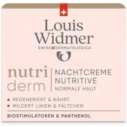Louis Widmer nutriderm Nachtcreme Nutritive