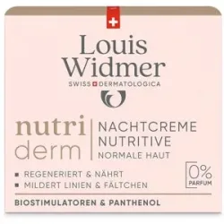 Louis Widmer nutriderm Nachtcreme Nutritive unparfümiert