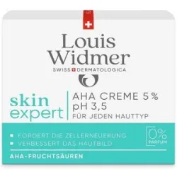 Louis Widmer skinexpert AHA Creme 5% unparfümiert