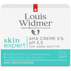 Louis Widmer skinexpert AHA Creme 5% unparfümiert