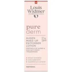 Louis Widmer purederm Augen-Make-up-Entferner Lotion o.p