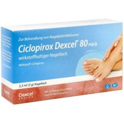 Ciclopirox Dexcel 80 Mg/g Wirkstoffhalt.nagellack