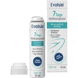 Evolsin 7 Tage Antitranspirant ohne Parfüm