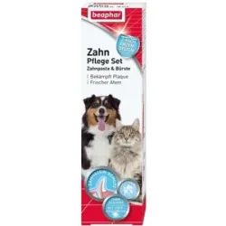 Beaphar Zahnpflege-Set Zahnpasta & Bürste veterinär