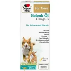 Doppelherz für Tiere Gelenk Öl für Katzen und Hunde
