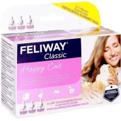 Feliway Classic Nachfüllflakon Vorteilspack für Katzen