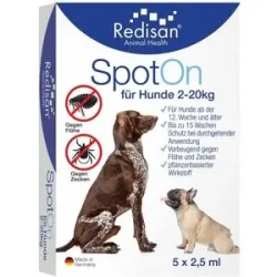 Redisan Spot On für Hunde-gegen Zecken und Flöhe