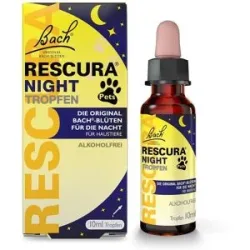 Bachblüten nach Dr. Bach Bachblüten Original Rescura Night Pets Tropfen alkoholfrei