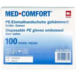 Handschuhe Einmal Polyäth. Damen