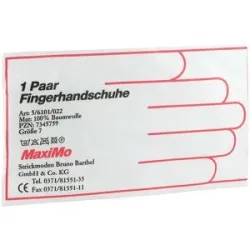 Handschuhe Strick Baumwolle Größe 7 dünn