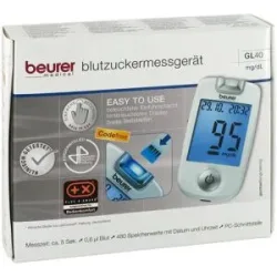 Beurer Gl40 mg/dl Blutzuckermessgerät codefree