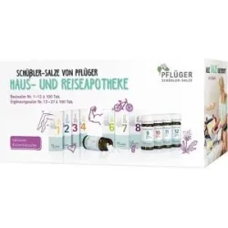 Schüßler-Salze Biochemie Pflüger Komplett Set Nummer 1-27