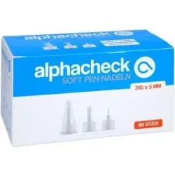 Alphacheck soft Pen-nadeln 31 Gx5 mm