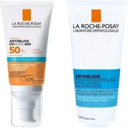 La Roche Posay Anthelios Hydra. Getönte Bb-creme + Anthelios After-Sun Milch