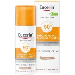 Eucerin Sun Photoaging Control Face CC Creme Mittel LSF 50+