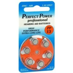 Batterien für Hörgeräte Power Pp 13