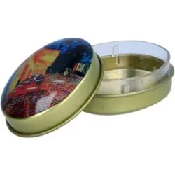 Pillendose oval Klassik Motiv
