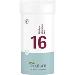 Schüßler-Salze Biochemie Pflüger 16 Lithium chloratum D6 Tbl.