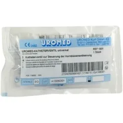Uromed Katheterventil mit Adapter für Btl.1501