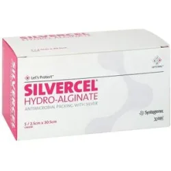 Silvercel Hydroalginat Tamponade 2,5x30,5cm
