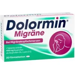 Dolormin Migräne 400 mg Ibuprofen bei Migränekopfschmerzen