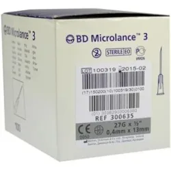 Bd Microlance 3 Sonderkan.27 G 1/2 0,4x13 mm