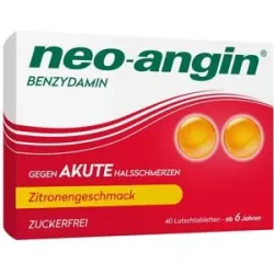 Neo-angin Benzydamin Akute Halsschmerzen Zitrone