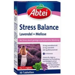 Abtei Stress Balance Lavendel+Melisse Tabletten Tf