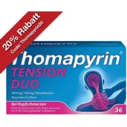 Thomapyrin TENSION DUO Kopfschmerztabletten