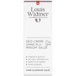 Louis Widmer Deo Creme ohne Alumium-Salze o.p