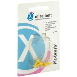 Miradent Interdentalbürsten Pic-Brush Ersatzbürsten x-fein gelb
