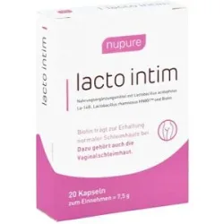Nupure Lacto Intim Oral Probiotikum bei bakt.Vaginose