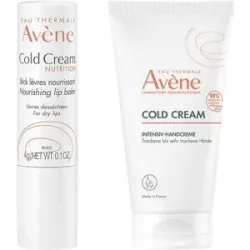 Avène Cold Cream Lippenpflegestift+Avene Cold Cream Handcreme