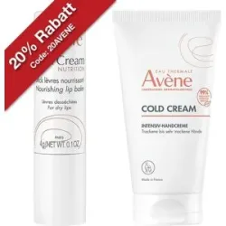 Avène Cold Cream Lippenpflegestift+Avene Cold Cream Handcreme